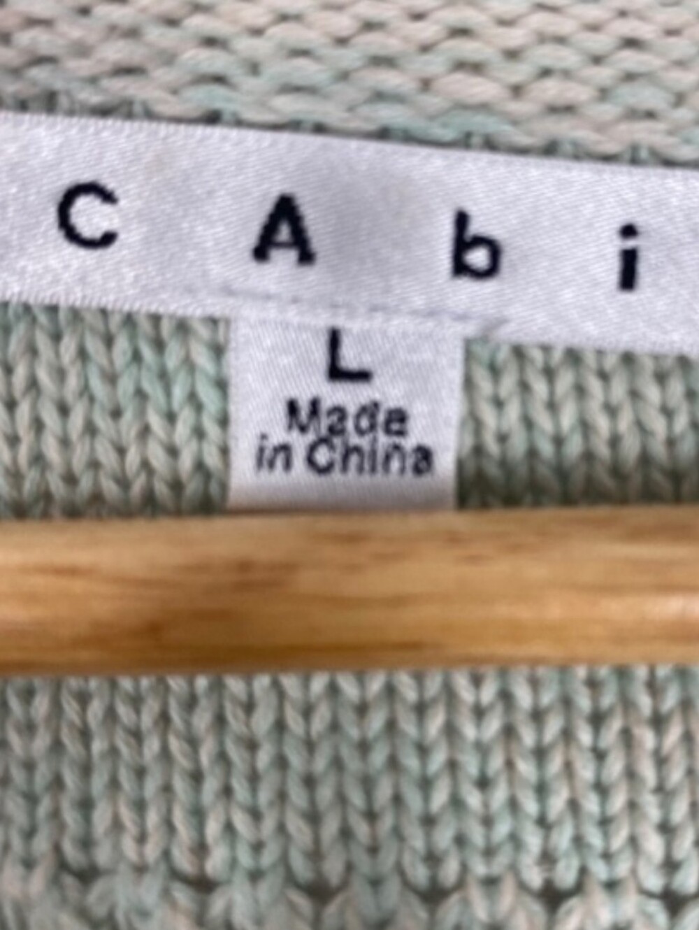 ā¢HOLD FOR KRISTIN⢠Society Sweater #203 Cardigan Boxy Style Hook/Eye Sz LG EUC - Picture 9 of 12